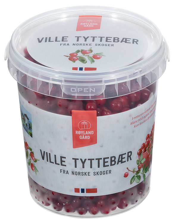Tyttebær frosne  400g