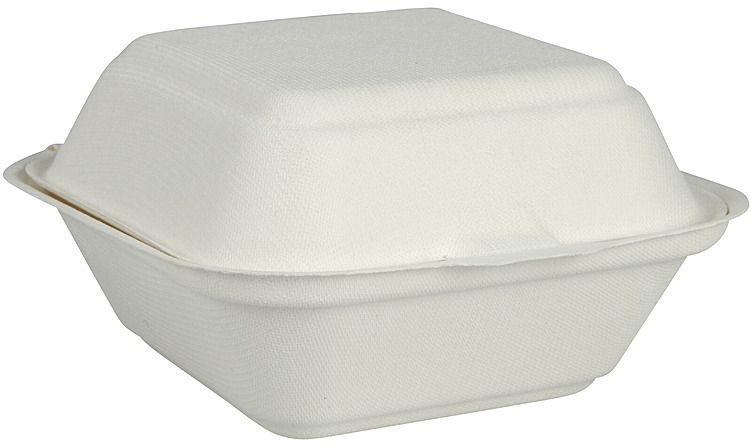 Take away boks gastro-line 144.7x141x75.2mm hvit sukke 50stk