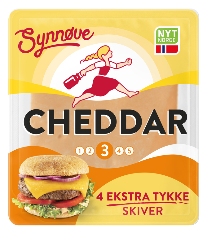 Cheddar skivet 100g