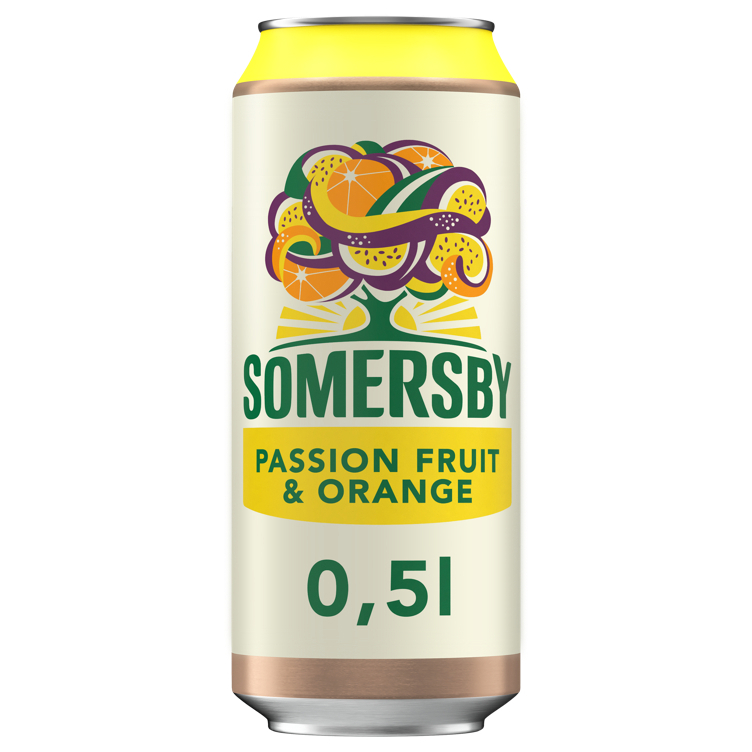 Somersby passionfruit/orange  4,5%  24x50cl