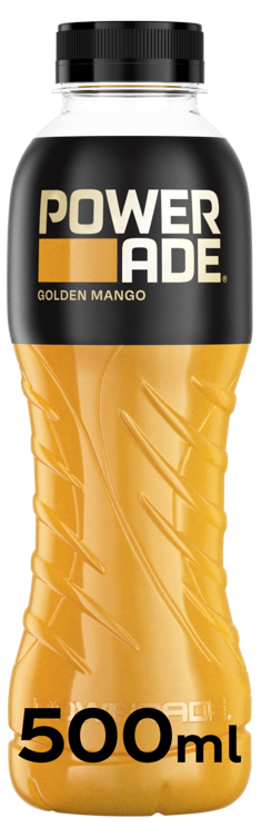 Powerade golden mango fl 12x50cl