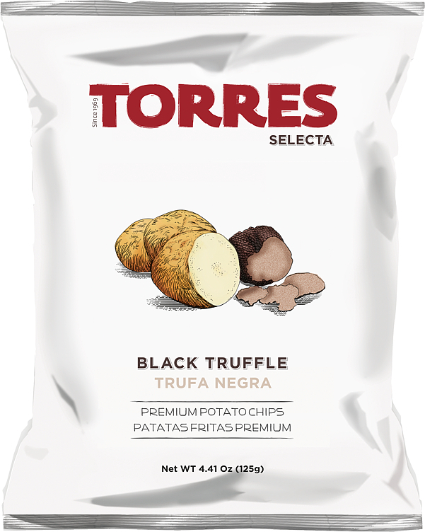 Chips med smak av ekte trøffel 125g