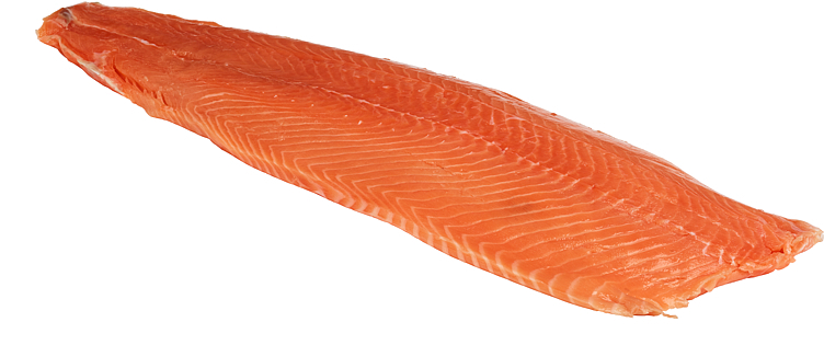 Atlantisk laks trim e 0,9-1,6 lvp uten skinn frys kg