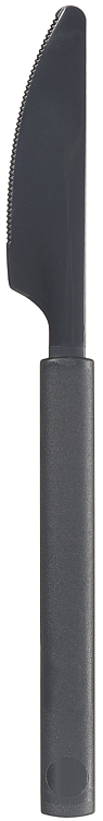 Kniv granite gjenbrukbar 19cm m.grå 100stk