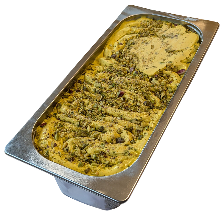 Safran ice cream w/pistachio  4,5l