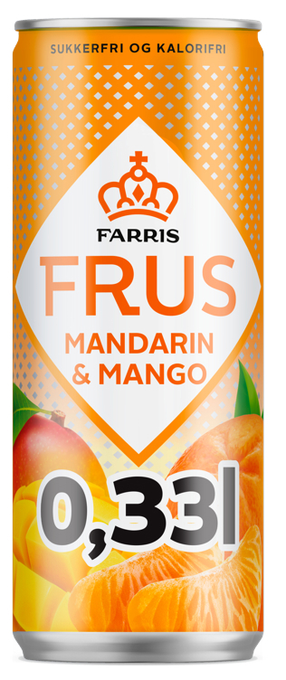 Farris frus mandarin mango 24x33cl
