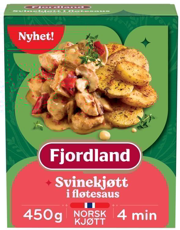 Fjordland pork in cream sauce  450g