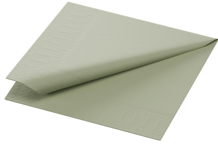 Serviett 3l40cm pistachio green 250stk