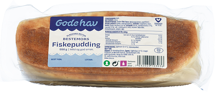 Fiskepudding  550g