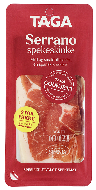 Serranoskinke 180g