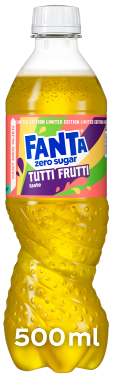 Fanta zero sugar tutti frutti fl 24x500ml