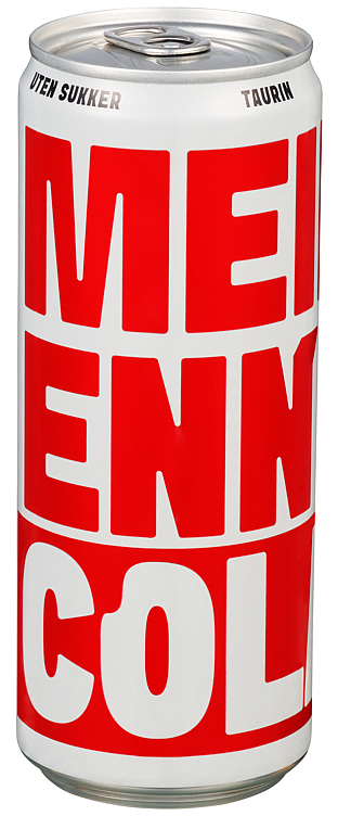 Meir enn cola uten sukker bx 24x33cl