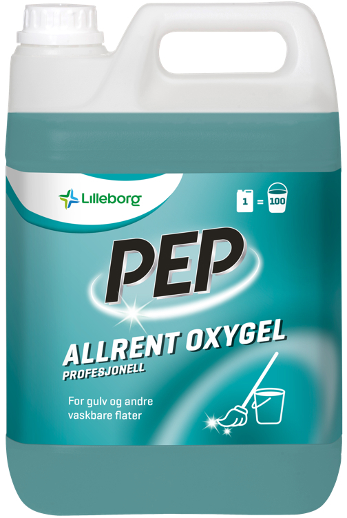Pep allrent oxygel allrengjøringsmiddel 5l