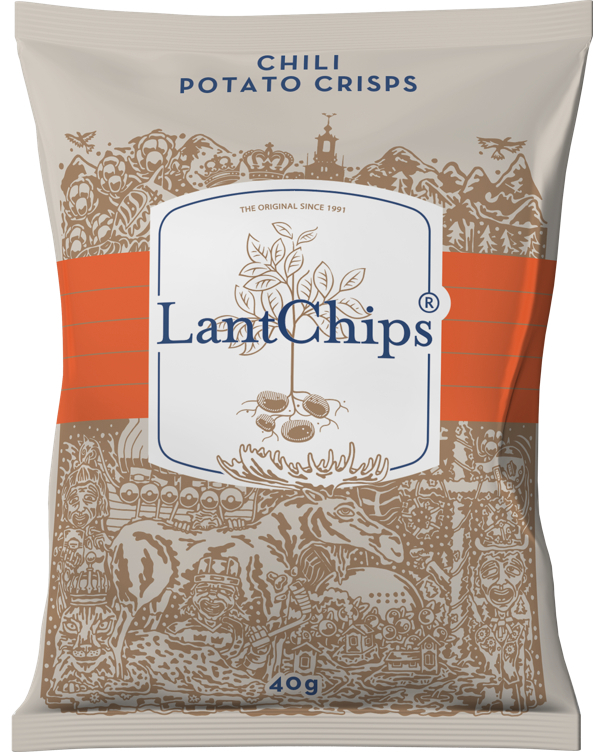 Lantchips chili 40g
