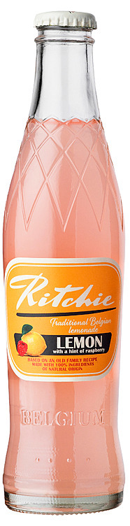 Lemonade sitron med hint av bringebær 24x275ml