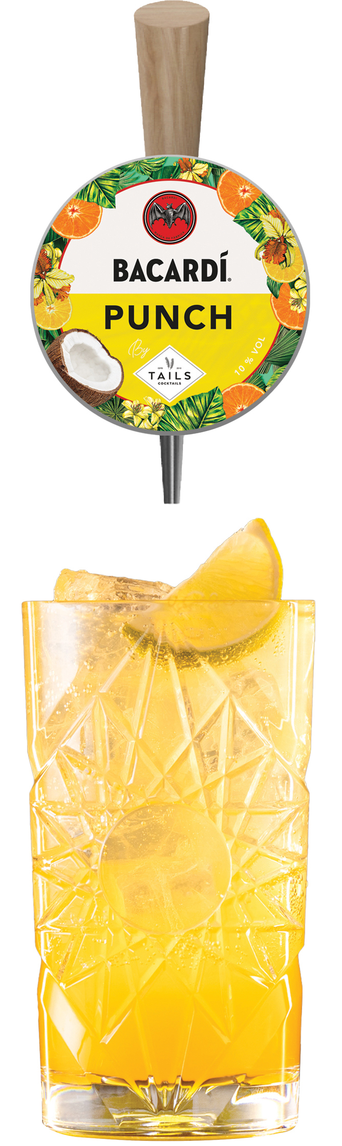 Tails cocktails rum punch keykeg   10%   20l