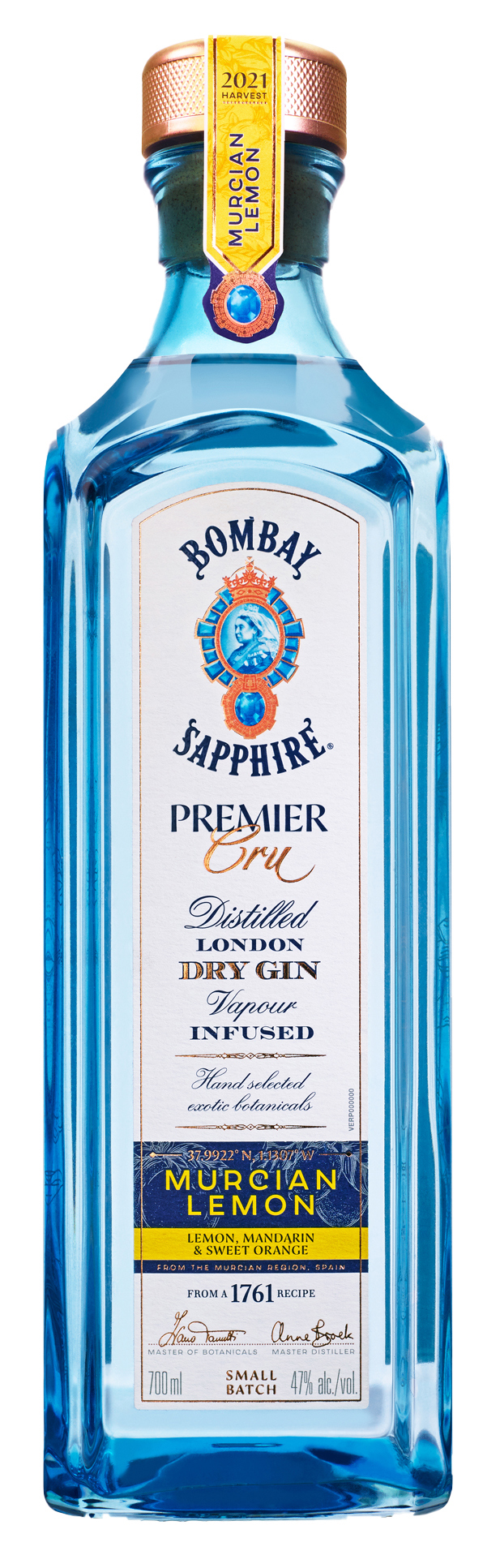 Bombay sapphire premier cru 47% 70cl