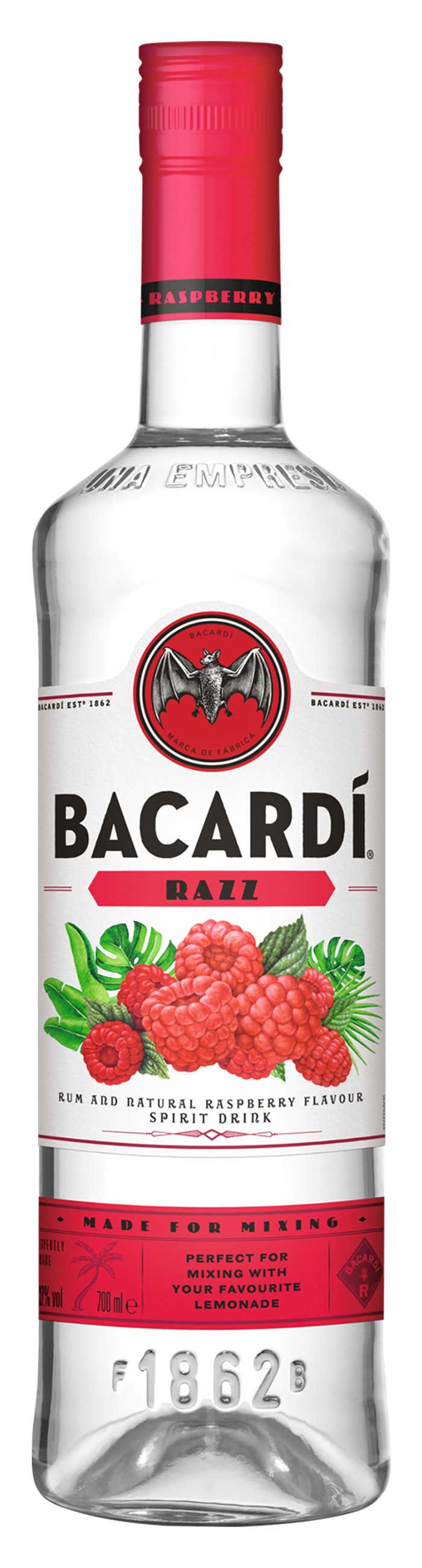 Bacardi razz 32% 50cl