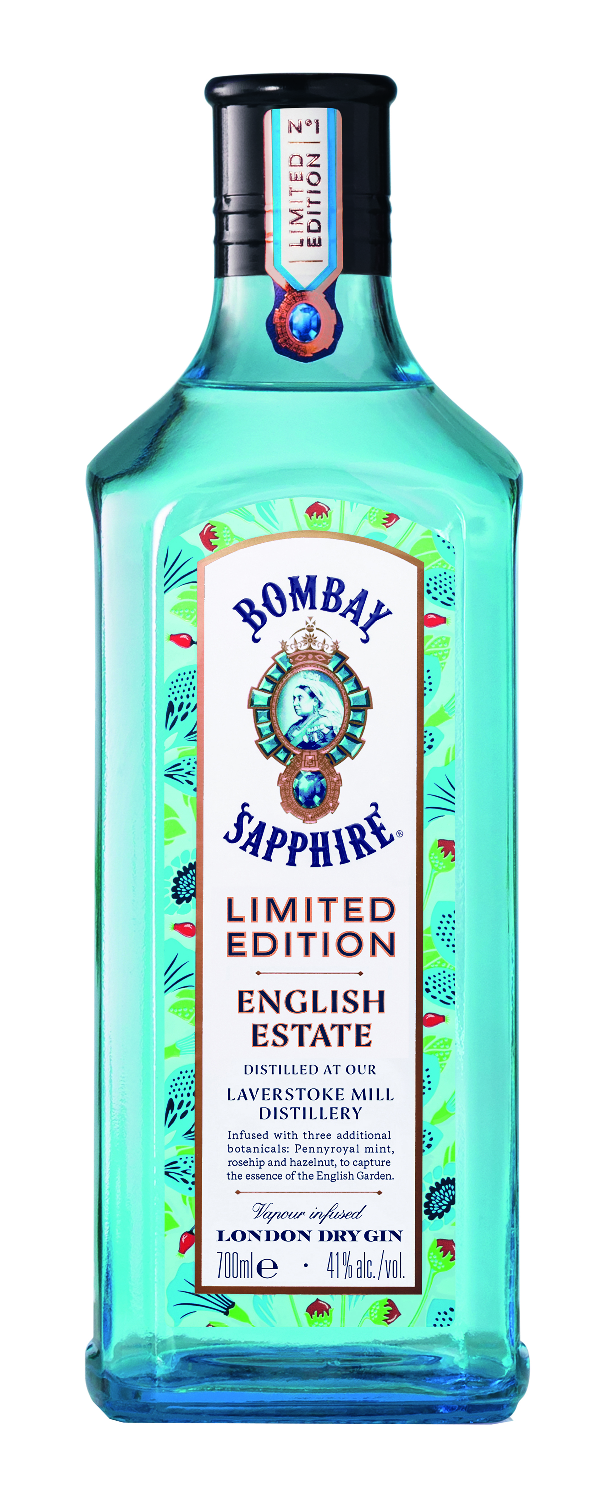 Bombay sapphire limited edition english estate 41% 70cl