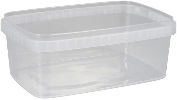Plastbeger 192x129x73mm 1200ml klar pp 1-rom s.forp. 135stk