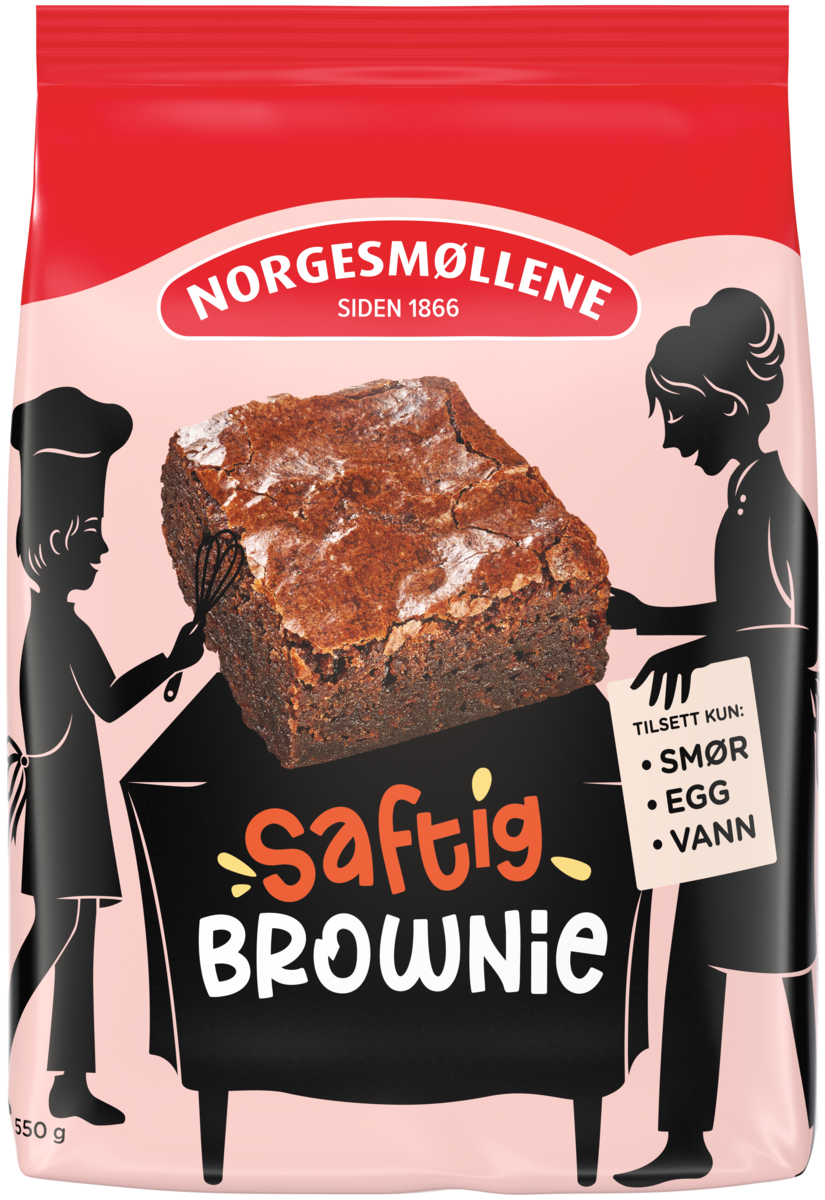 Saftig brownie  550g