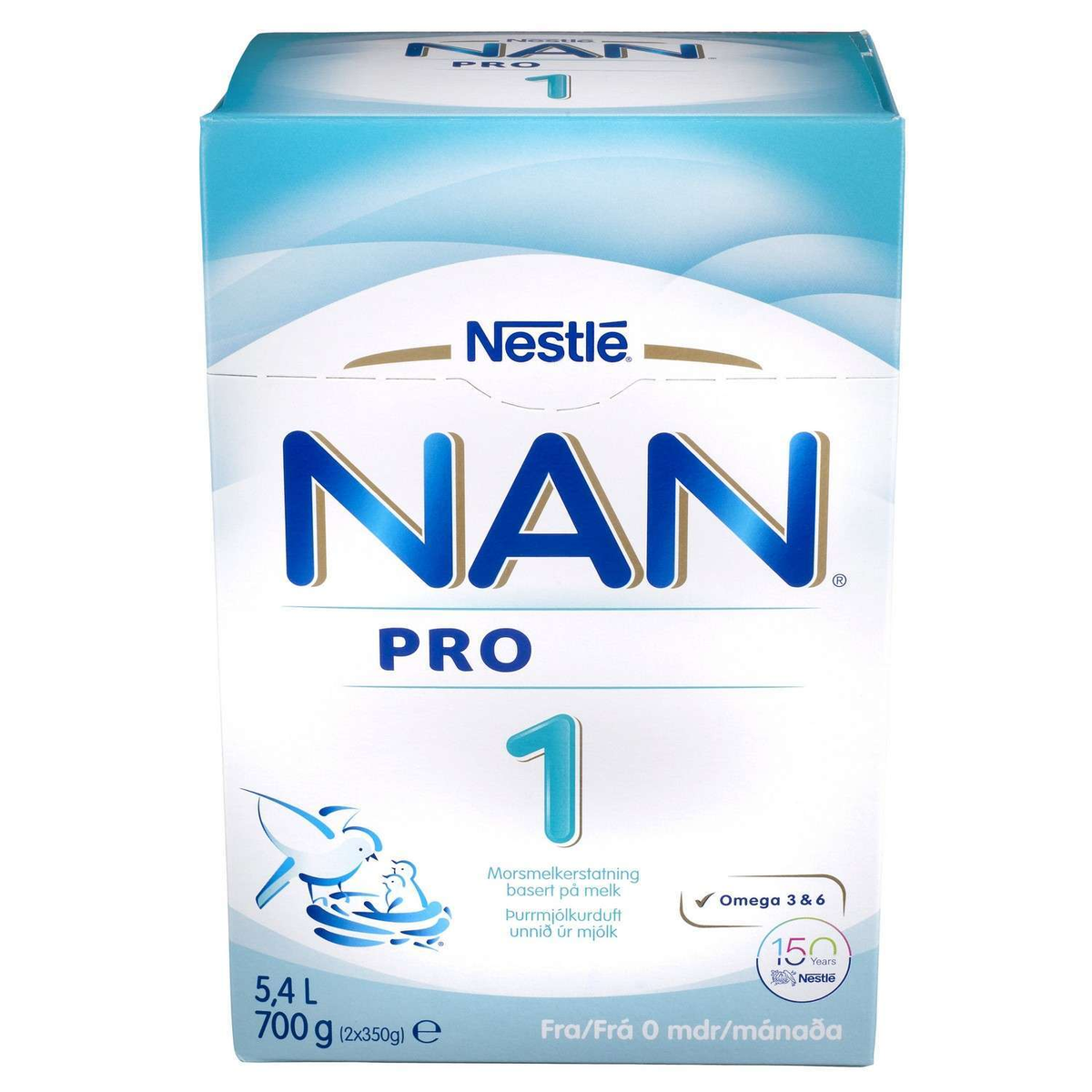 Nan 1 from birth          700g
