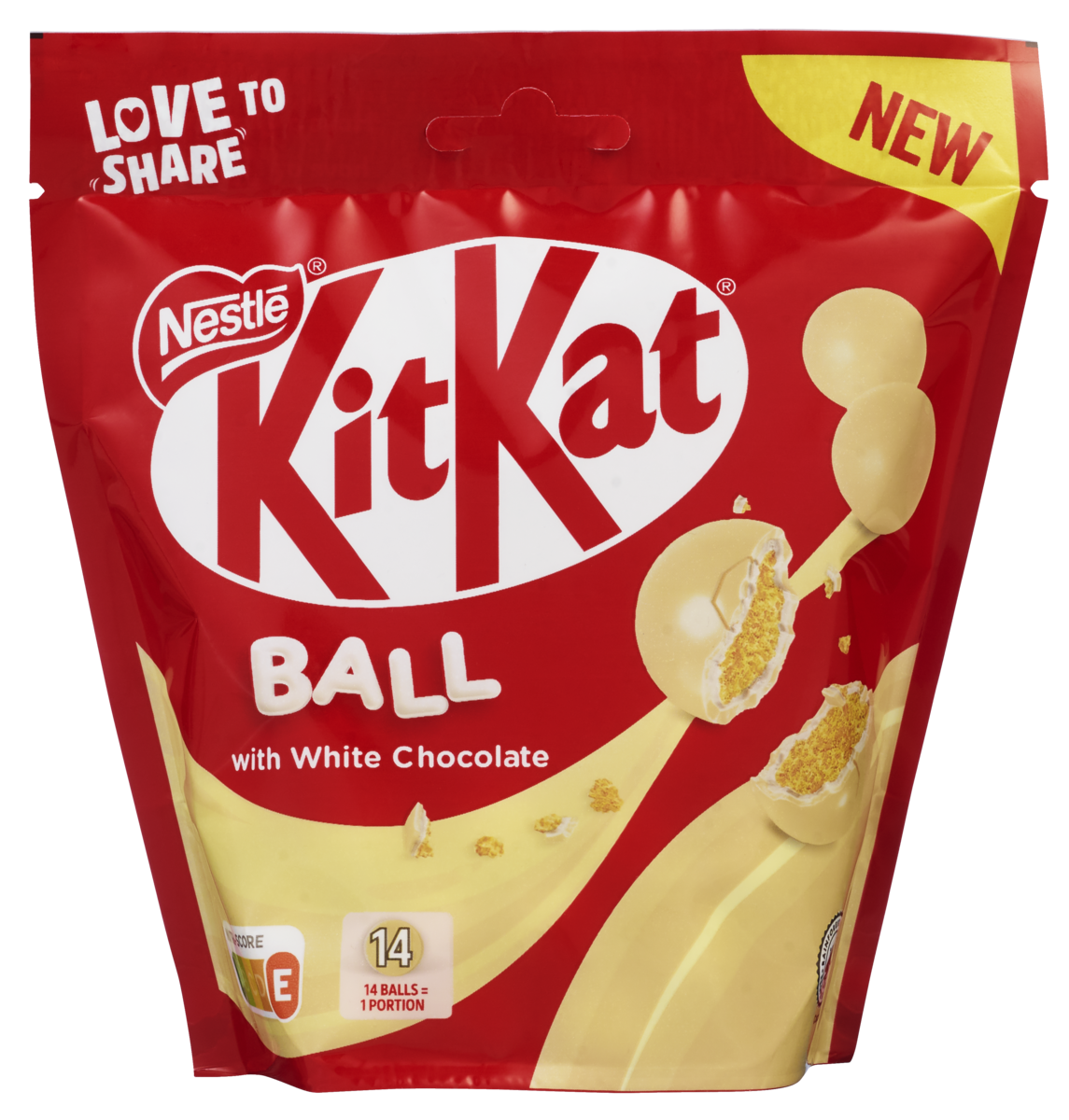 Kitkat ball white 140g