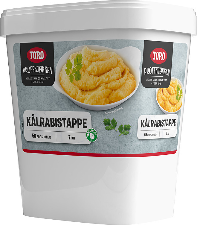 Kålrabbistappe toro 7kg          1,1kg