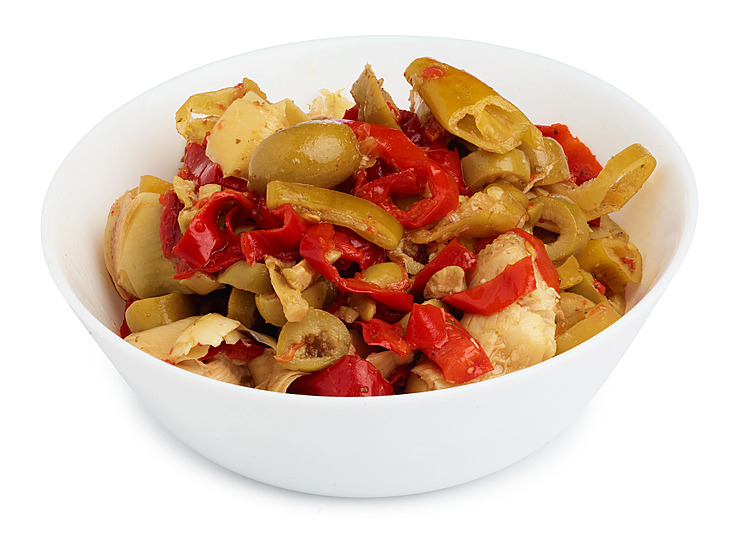 Olivensalat i lake par.   2,3kg
