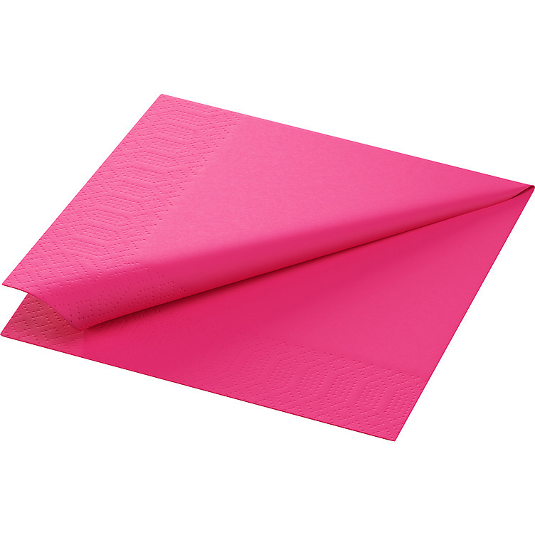 Serv.3l33cm fuchsia     125stk