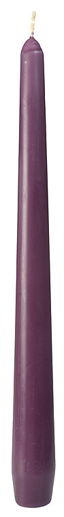 Antikklys 25cm plum   50stk