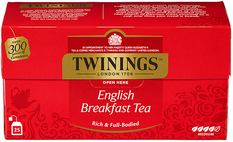 English breakfast 25x50g