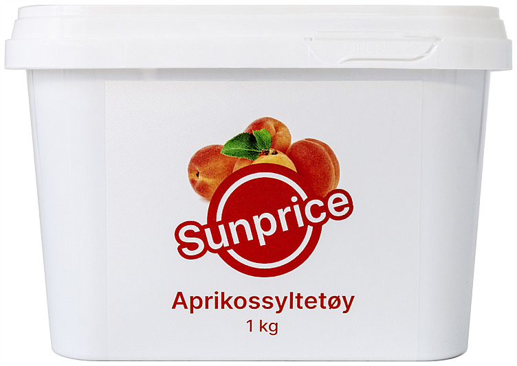 Sunprice aprikos syltetøy 1kg