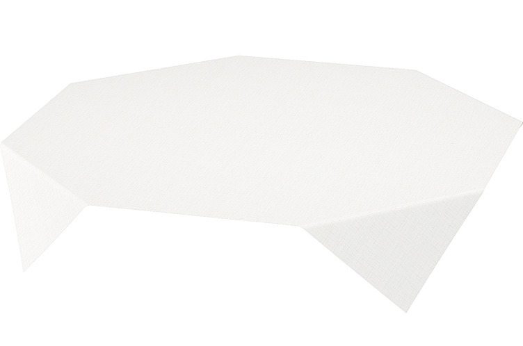 Duk d-silk+ 84x84cm linnea white 20stk