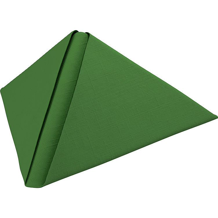 Serviett dunilin 40cm leaf green 45stk