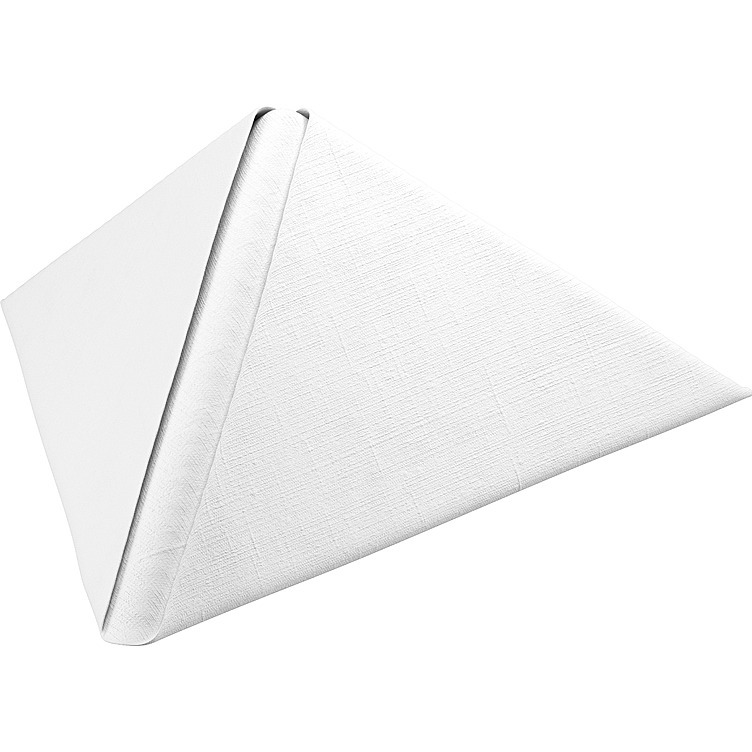 Serviett dunilin 48cm hvit 12stk