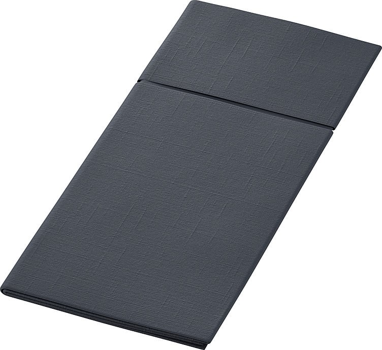 Serviett duniletto dunilin 40x48cm sort  46stk