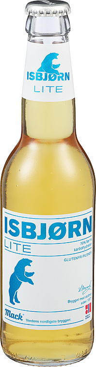 Isbjørn lite glutenfri fl   4,5%   24x33cl