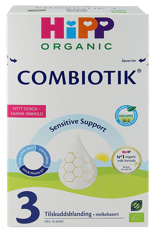 Hipp baby combiotik 3 pulver økol.  500g