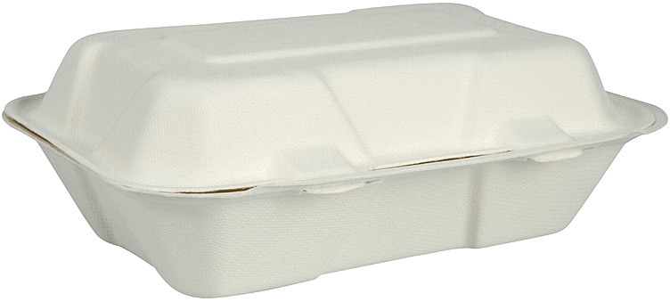 Take away boks gastro-line 229x155x76.5mm hvit sukkerr 50stk