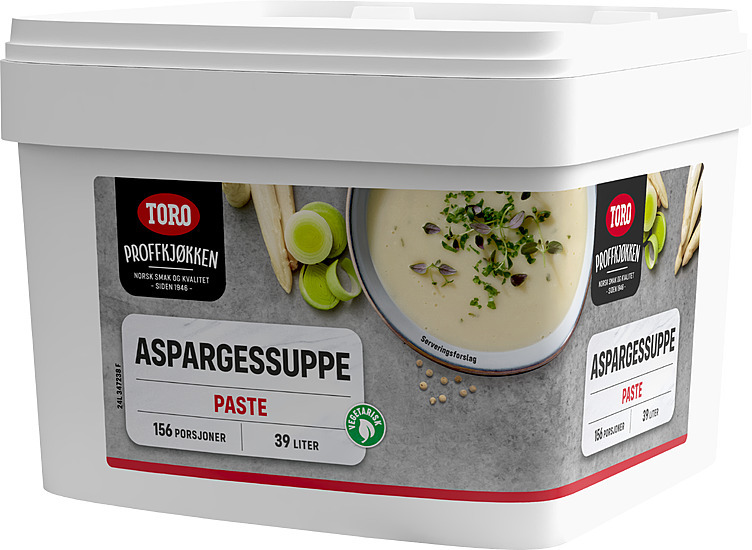 Aspargessuppe  pastøs 3,5kg