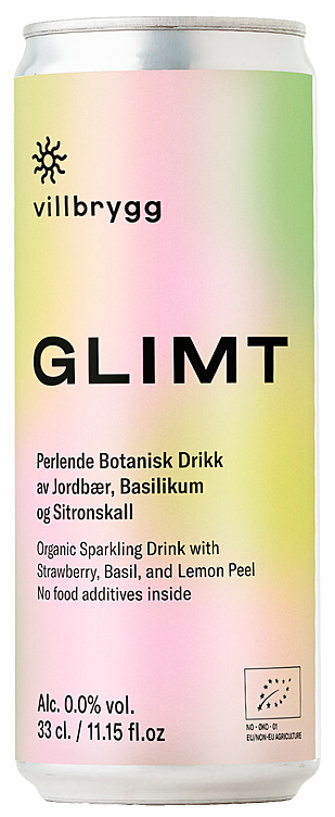 Glimt jordbær bx 12x33cl