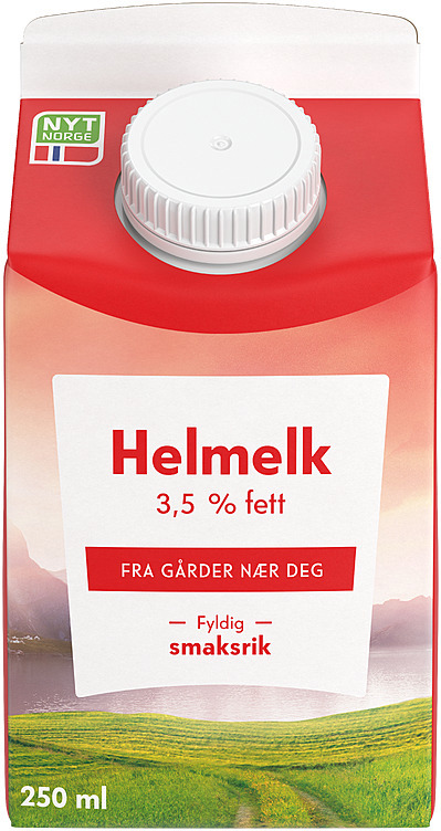 Tinemelk hel 3,5% 1/4l
