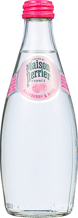 Perrier forever rasberry & rose 24x33cl