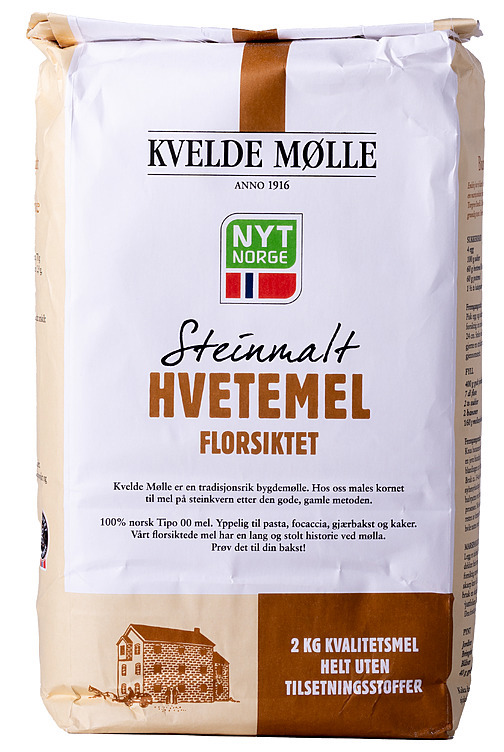 Hvetemel florsiktet  00+  2kg
