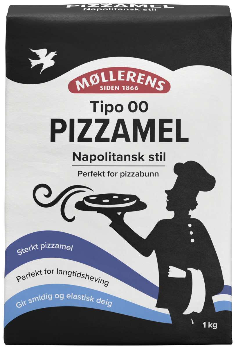 Pizzamel tipo 00 napolitansk stil 1kg