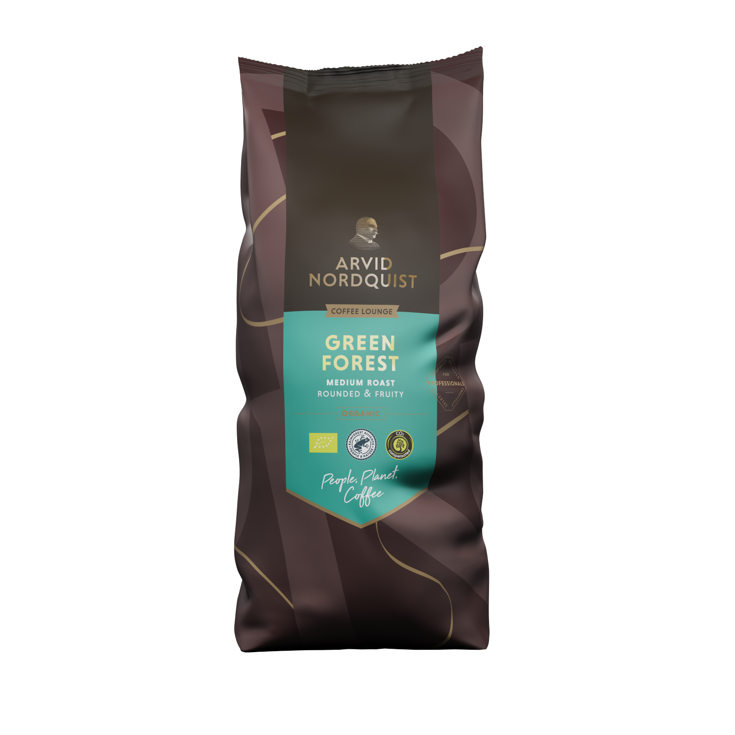 Coffee green forest, whole beans   1kg