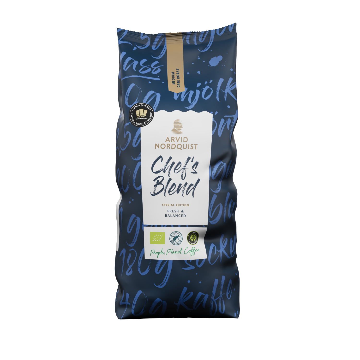 Kaffe chefs blend hele bønner 1000g