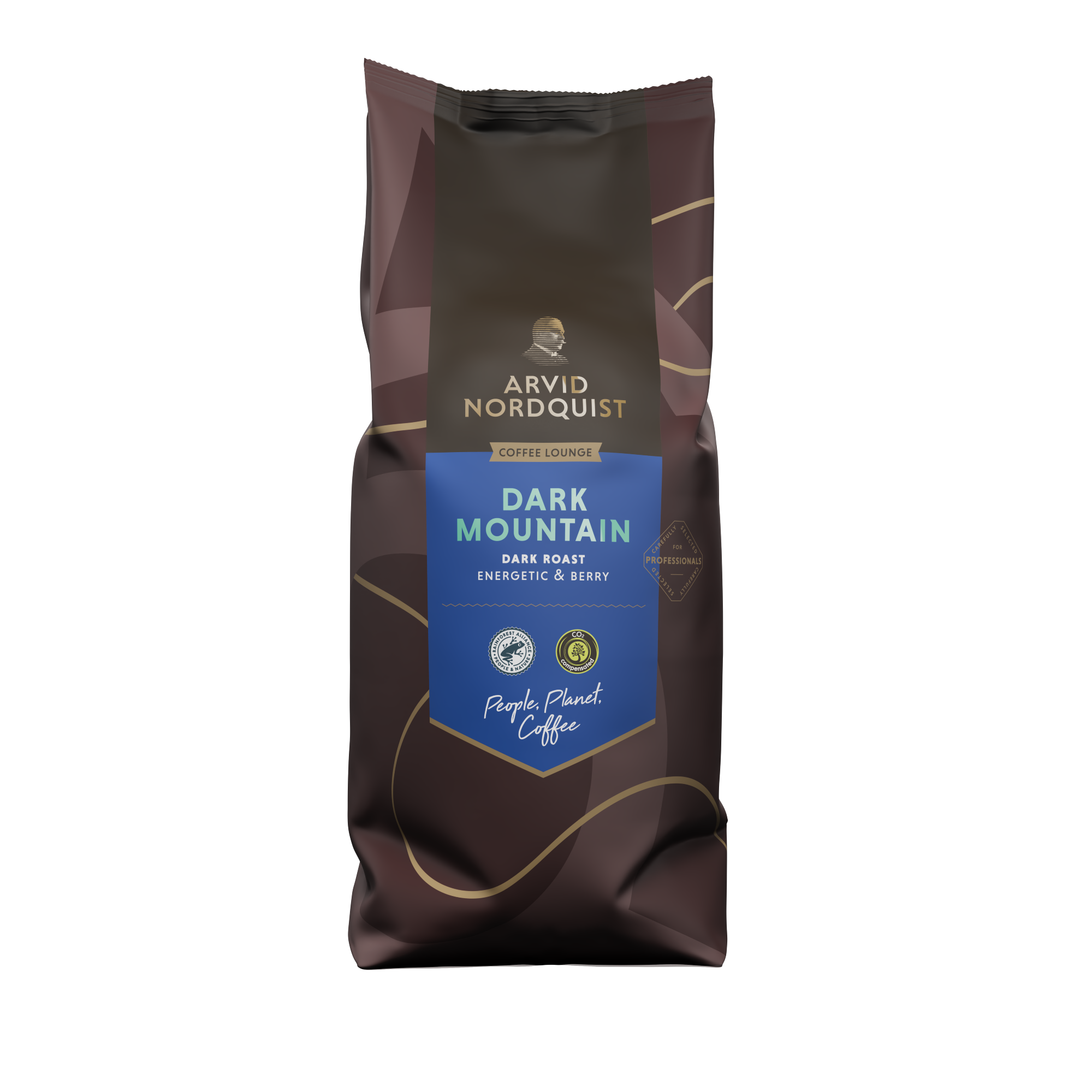 Kaffee dark mountain hele bønner   1kg