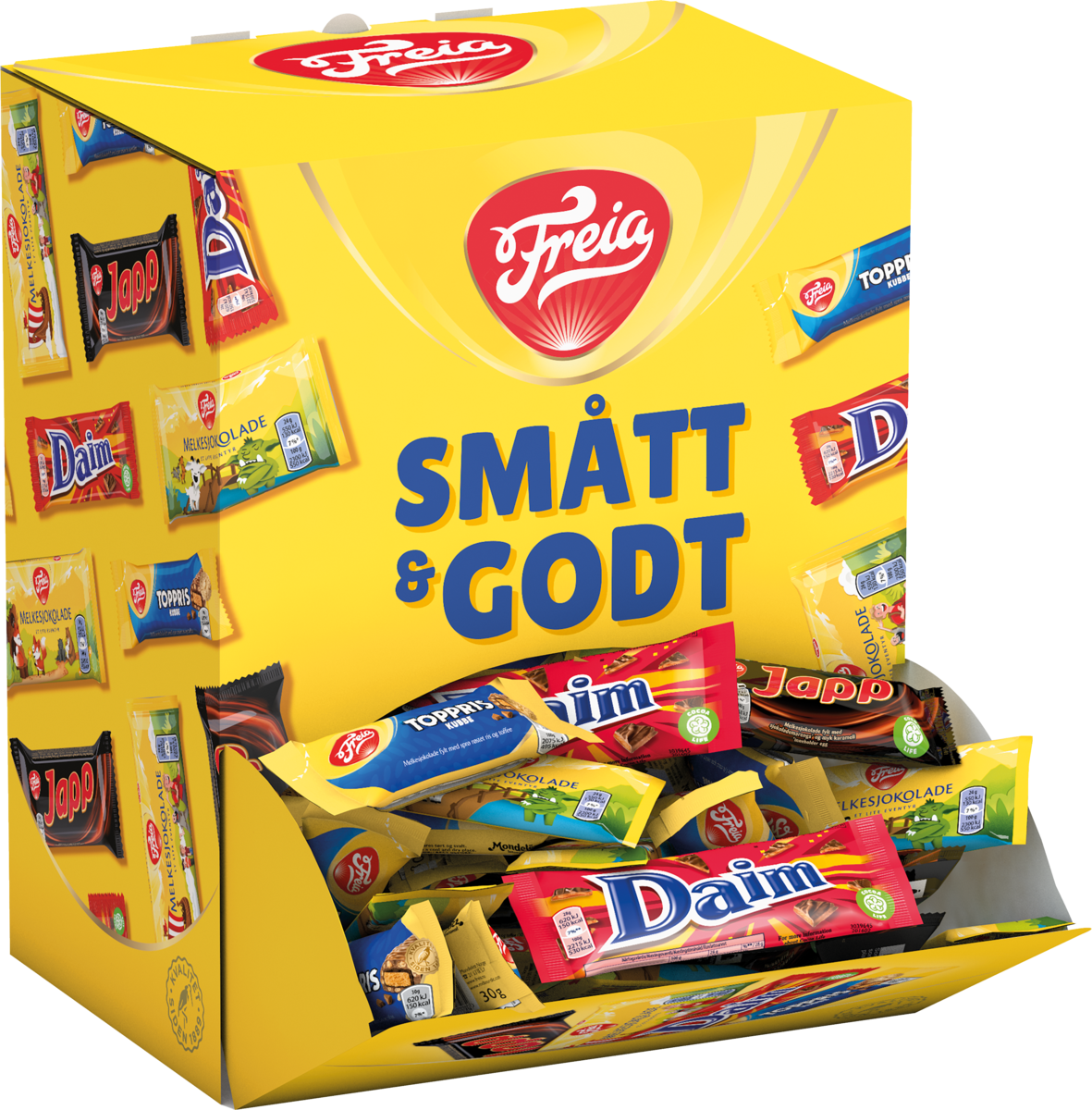 Mix sjokolade boks  6,4kg